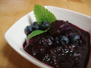 blueberry dumpling
