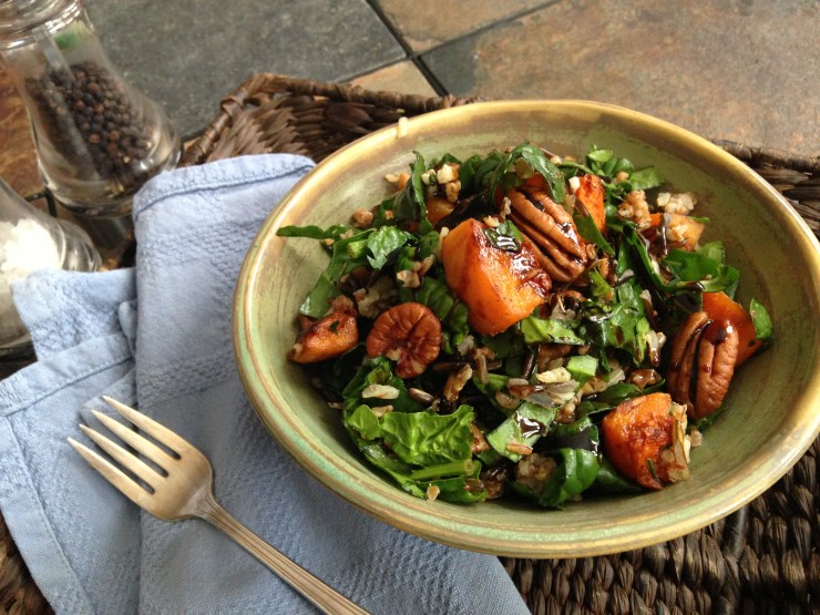 Winter grain salad