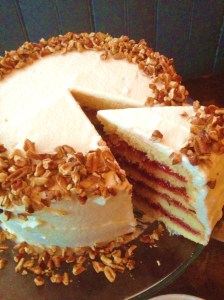 layered jam cake