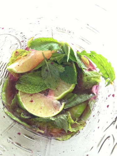 blueberry mojito